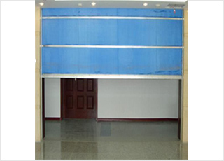 无机布防火卷帘门